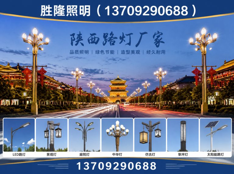周至县户外照明工程展示图